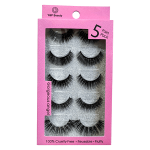 Y&P Beauty 5 Pairs Pack Lashes - Image 1