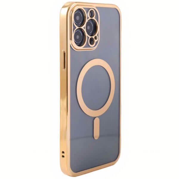 iPhone 14 Pro Max Gold MagSafe Cover - Sleek, Magnetic & Protective