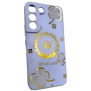 Samsung S22 Purple Good Luck Case – Ultra-Thin & Protective - Image 1