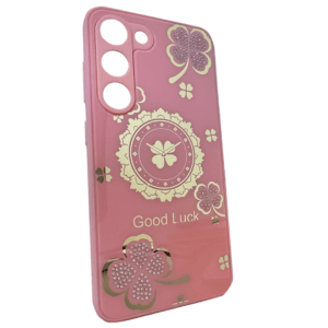 Samsung S23 Pink Good Luck Case – Ultra-Thin & Protective - Image 1