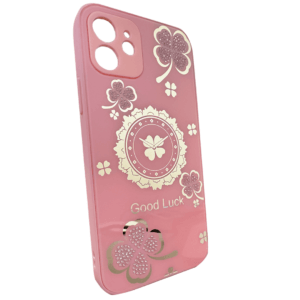 iPhone 12 Pink Good Luck Case – Ultra-Thin & Protective - Image 1