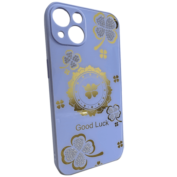 iPhone 13 Purple Good Luck Case – Ultra-Thin & Protective