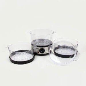 EMtronics 3 Tier Food Steamer - Image 2