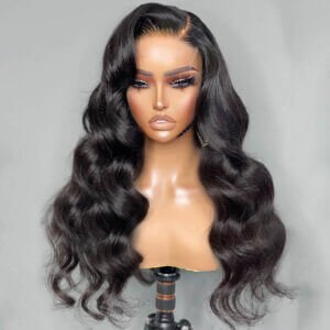 Brazilian Body Wave Wig with 13 x 4 Closure - Image 1