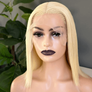 Peruvian Top Quality Blonde Wig with 13 x 4 Closure - Image 1