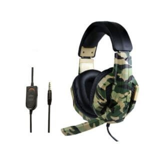 Bigben Stereo Gaming Headset for PS4 - Camo Green - Image 1