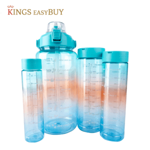 4 Pack Gradient Water Bottles - Image 3