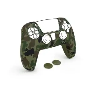 NAC DS5 Silicon Skin Green Camo (PS5) - Image 1