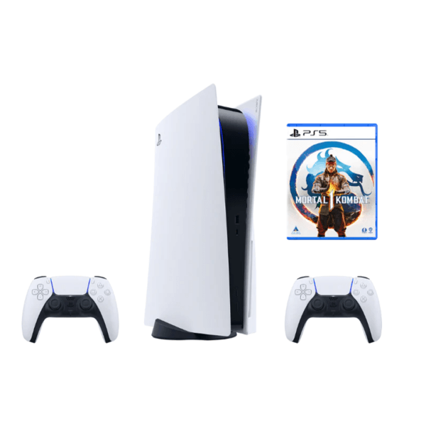 Sony PlayStation 5 Bundle with DualSense Controllers & Mortal Kombat