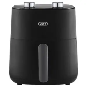 Defy DAF2347MBG 4.7L Air Fryer Black & Silver - Image 1