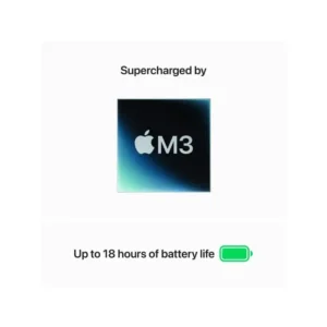 MacBook Air 15-inch Apple M3 chip 512GB SSD - Space Grey - Image 3