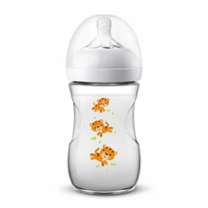 Philips Avent Natural Feeding Bottle 260ml - Tiger SCY903/66 - Image 1