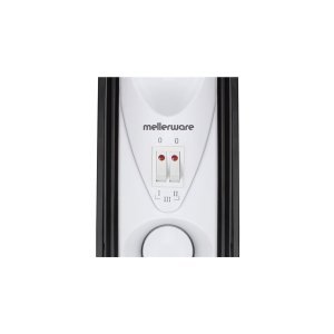 Mellerware Heater 7 Fin Oil Filled Steel Black 3 Heat Settings 1500W - Image 2