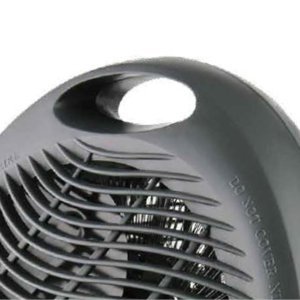 Mellerware Heater Floor Fan Plastic Graphite 2Heat Settings 2000W "Swiss" - Image 4