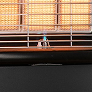 Mellerware Heater Gas Steel Black 3 Heat Settings 4.2Kw - Image 5