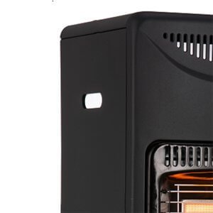 Mellerware Heater Gas Steel Black 3 Heat Settings 4.2Kw - Image 3