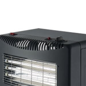 Mellerware Heater Gas & Electric Adjustable Temperature Steel Black 3Bar 4.2Kw "Hybrid" - Image 6