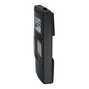 Mellerware Heater Gas & Electric Adjustable Temperature Steel Black 3Bar 4.2Kw "Hybrid" - Image 2