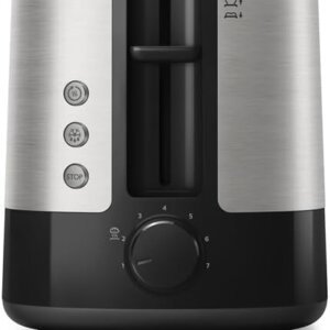 Philips Toaster - Viva Collection Toaster 2 Slice - Silver & Black Toasters - Image 2