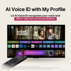 50 inch LG UHD AI UA85 4K Smart TV AI Magic Remote HDR10 webOS25 2025 - Image 6