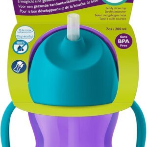 Philips Avent Straw Cup 200ml /7oz 9m+ - Girls SCF796/02 - Image 3