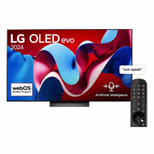 55 Inch LG OLED evo C4 4K Smart TV AI Magic remote Dolby Vision webOS24 2024 - Image 1