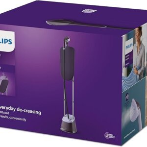Philips 3000 Series Stand Steamer with tilting StyleBoard, Purple - Image 2