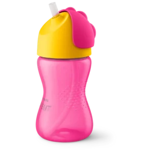 Philips Avent Straw Cups  300ml/10oz 12m+  SCF798/02 Girls - Image 2