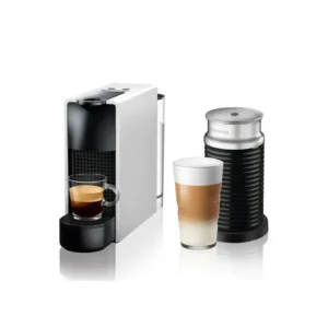 Nespresso Essenza Bundle 1450W Mini Automatic Espresso Machine with Aeroccino Milk Frother - Silver  90009435 - Image 2