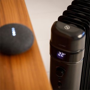 Taurus Heater 9 Fin Oil Filled Steel Black Wifi Enabled 3Heat Settings - Image 6