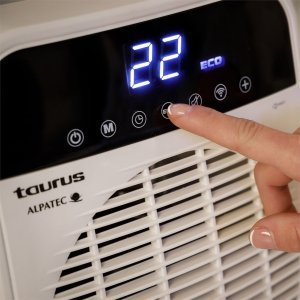Taurus Heater Floor Fan Cream Wi-Fi Enabled 2Heat Settings 2000W - Image 5