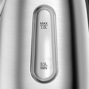 Taurus Kettle 360 Degree Cordless Stainless Steel Brushed 1L 1500W - Image 3