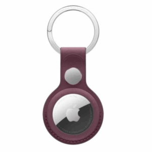 AirTag FineWoven Key Ring - Mulberry - Image 1