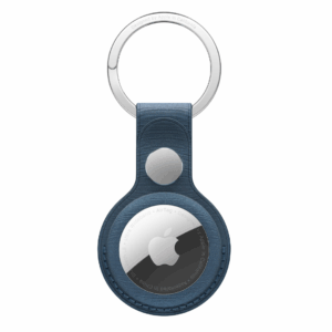 AirTag FineWoven Key Ring - Pacific Blue - Image 1