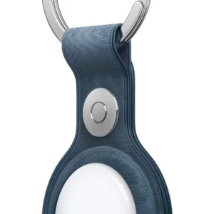 AirTag FineWoven Key Ring - Pacific Blue - Image 3