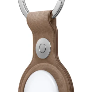 AirTag FineWoven Key Ring - Taupe - Image 3
