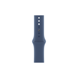 Apple Watch SE GPS 44mm Silver Aluminium Case with Denim Sport Band - Image 3