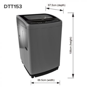 Defy 17kg Metallic Toploader Dtl153 - Image 3