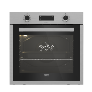 Defy 60cm Slimline Thermofan+ Eye-Level Oven DBO496 - Stainless Steel - Image 1