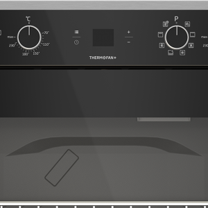 Defy DBO767 Gemini Thermofan+ Double Oven with Airfire Technology Black - Image 2