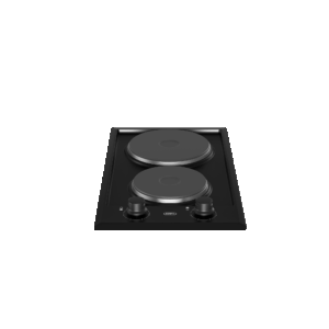 Defy DHD 400 Domino Solid Hob with Control Panel - Black - Image 3