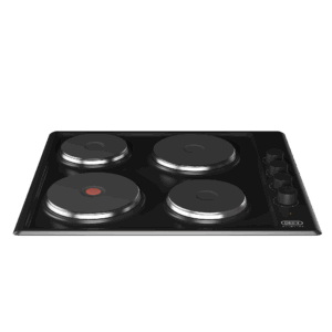 Defy DHD398 60cm Slimline Solid Hob w/ Control Panel - Black - Image 3