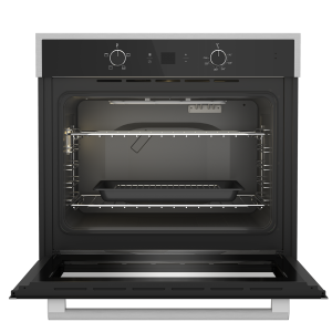 Defy BDO772 Gemini Eye-Level Static Oven - Black Glass - Image 2