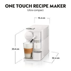 Nespresso Lattissima One Coffee Machine - Porcelain White F121-ZA-WH-NE - Image 5