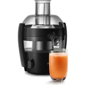 Philips 500W 1.5 Litre Quickclean Juicer, Black - Image 3