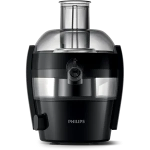 Philips 500W 1.5 Litre Quickclean Juicer, Black - Image 1
