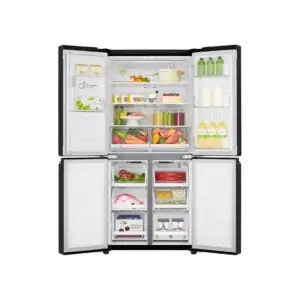 LG Smart Inverter Black Door-in-door Slim French Door Fridge GC-L22FTQUB - Image 4