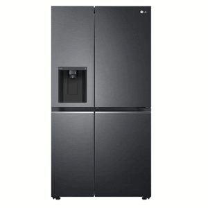 LG Matte Black 611L Side by Side water & ice dispenser Fridge GC-L257SQSL - Image 1