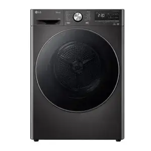 LG RH10V9ZV2W 10kg A+++ Black Dual Inverter Heat Pump Tumble Dryer - Image 1